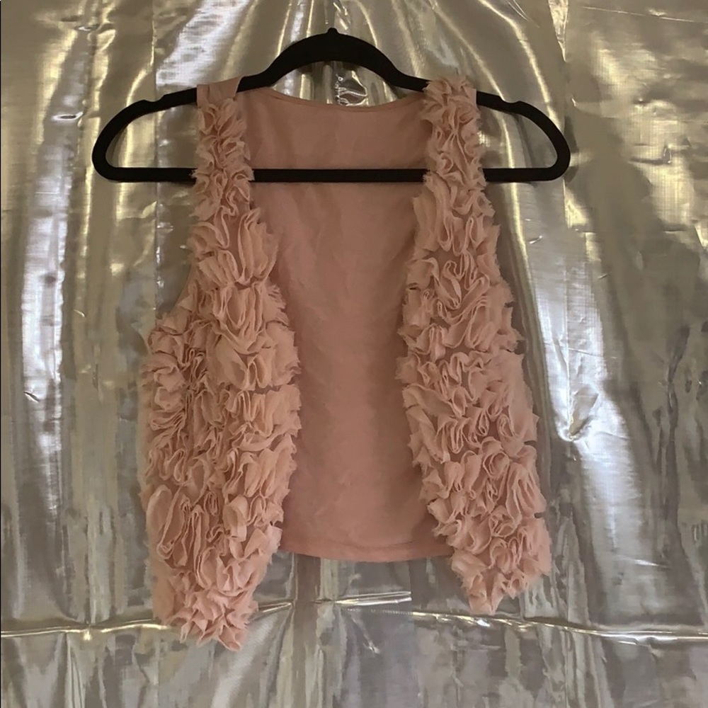 Baby Pink Blouse Enchancer Cardigan